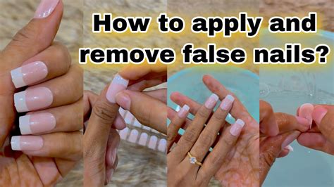 can you use shoe glue for fake nails|how to do false nails.